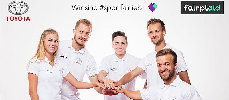 Alle für einen: Toyota und fairplaid verwirklichen Sportlerträume