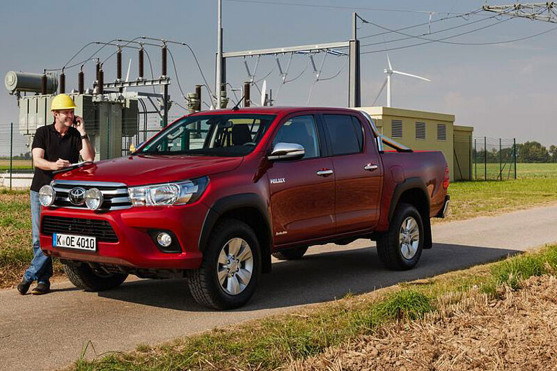 Toyota Hilux bleibt bestes Nutzfahrzeug.