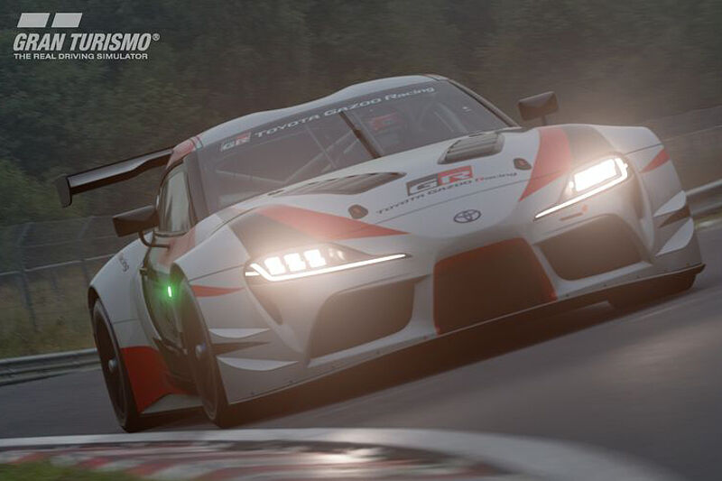 Virtuelles Renndebüt für Toyota GR Supra Racing Concept