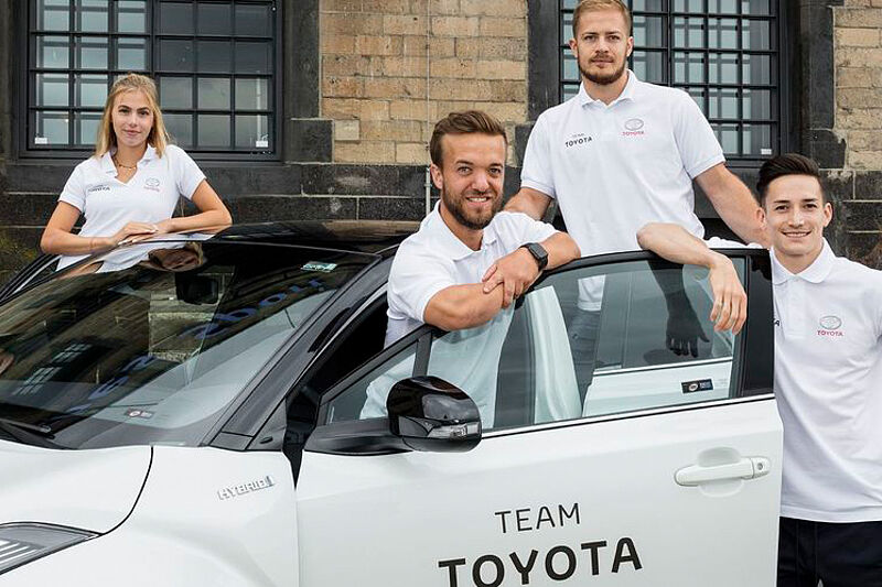 Nichts ist unmöglich: Toyota Deutschland gründet inklusives Sportlerteam.