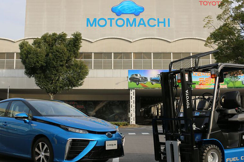 Wasserstoff-Zukunft bei Toyota schon heute erlebbar.