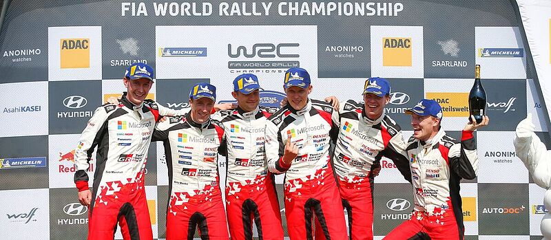 Toyota Gazoo Racing feiert historischen Dreifach-Triumph